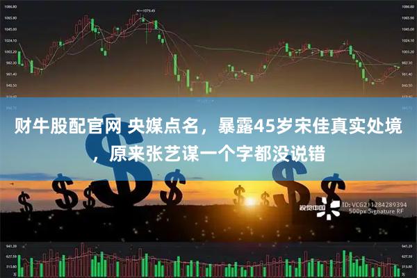 财牛股配官网 央媒点名，暴露45岁宋佳真实处境，原来张艺谋一个字都没说错